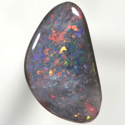 SOLID BLACK OPAL Loaded with bright fire